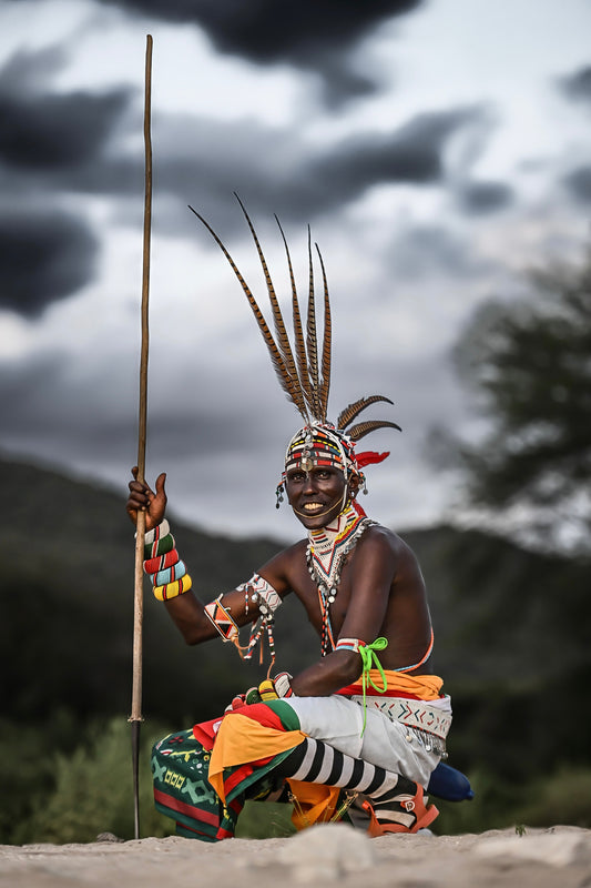 The Man and His Spear